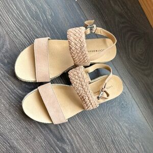 Lucky brand sandals size 71/2 condition vguc